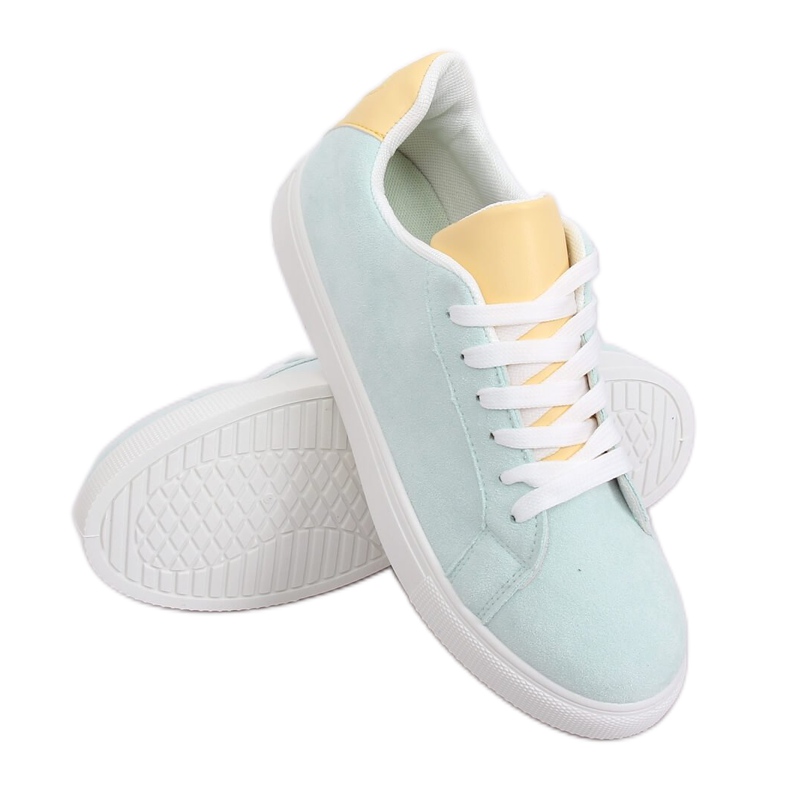 Zapatillas de mujer menta WB810 L.GREEN verde