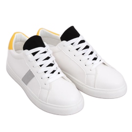 Zapatillas de mujer blancas WB811 BLANCO / NEGRO