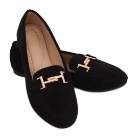 Mocasines de mujer negros 99-13A Negro