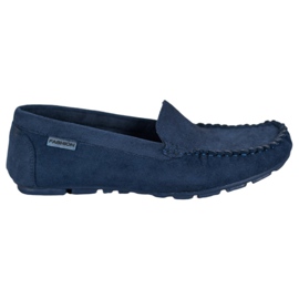 Mocasines VINCEZA clásicos azul