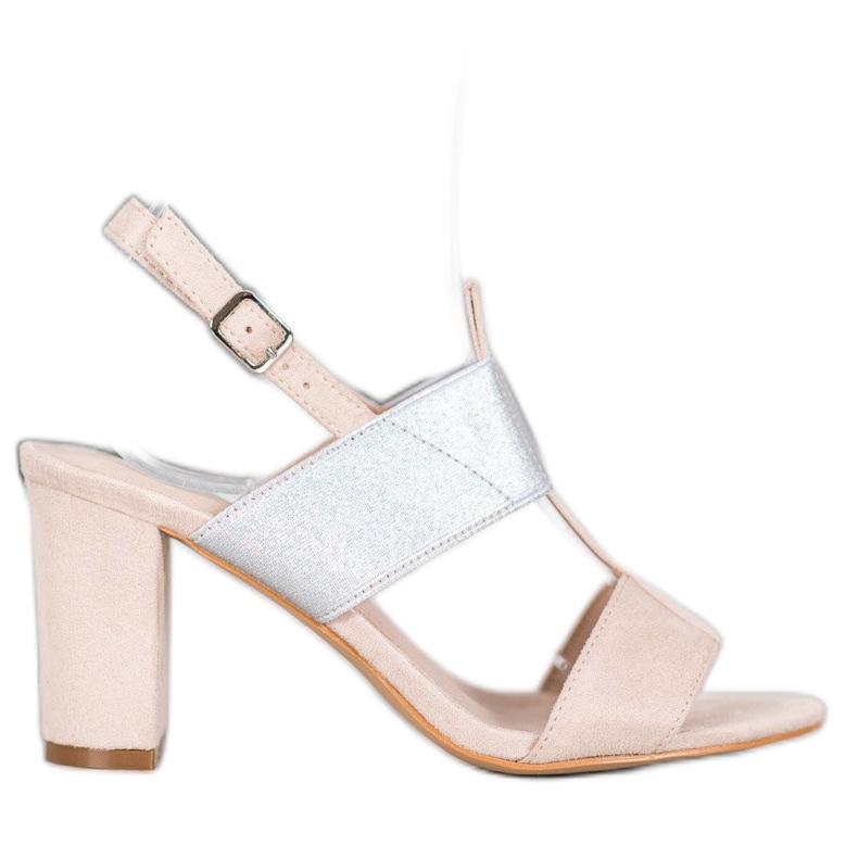 Sandalias VINCEZA con estilo beige gris