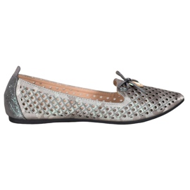 Bailarina Calada En Spitz VINCEZA gris
