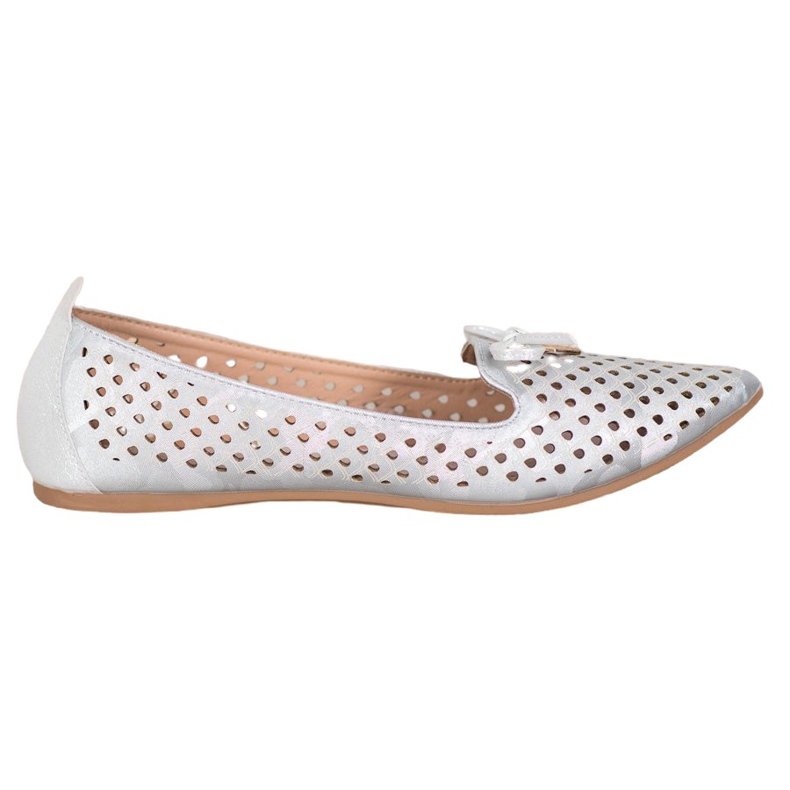 Bailarina Calada En Spitz VINCEZA gris