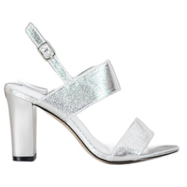 Goodin Sandalias con estilo plata