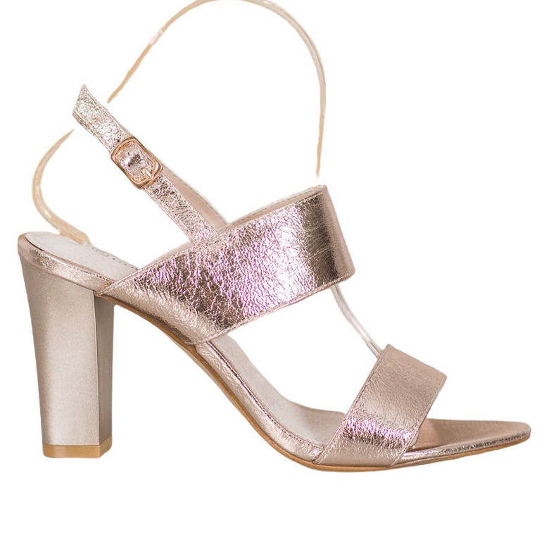 Goodin Sandalias con estilo amarillo