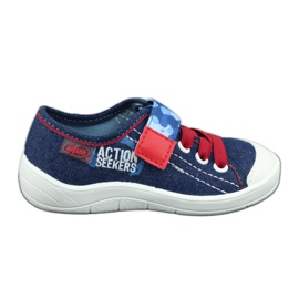 Calzado infantil befado 251X101 blanco rojo azul