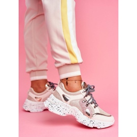 SEA Zapatillas deportivas de mujer beige 3189