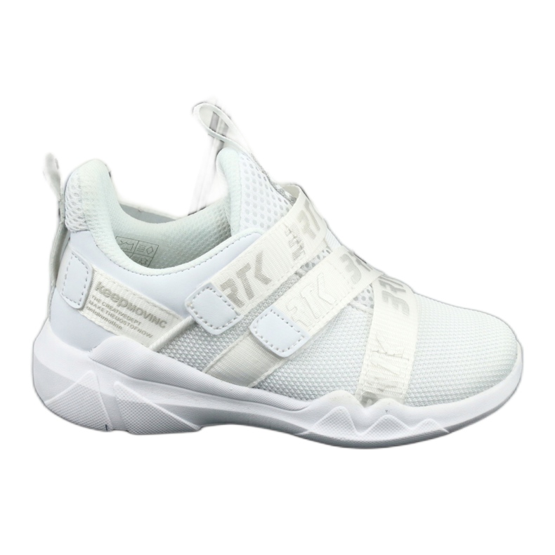 Bartek Zapatos deportivos para niños inserto de cuero 78213 blanco
