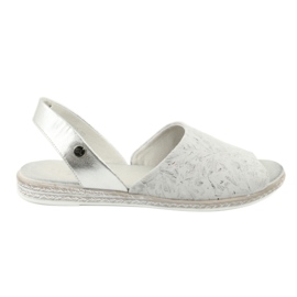 Sandalias de mujer gris / plateado Sergio Leone SK030