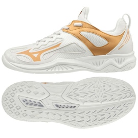Zapatillas de voleibol Mizuno Ghost Shadow W X1GB198052 blanco multicolor Zapatillas de voleibol Mizuno Ghost Shadow W X1GB198052 blanco multicolor