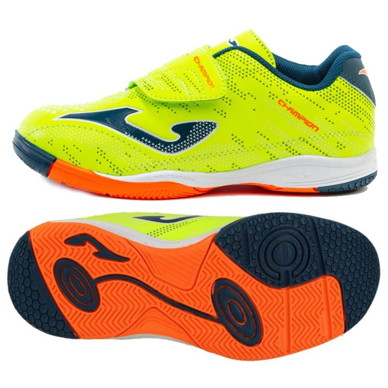 Zapatos de interior Joma Champion Jr 2011 In Jr CHJS.2011.IN multicolor amarillo Zapatos de interior Joma Champion Jr 2011 In Jr CHJS.2011.IN multicolor amarillo