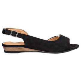 Zapatos cómodos de gamuza VINCEZA negro