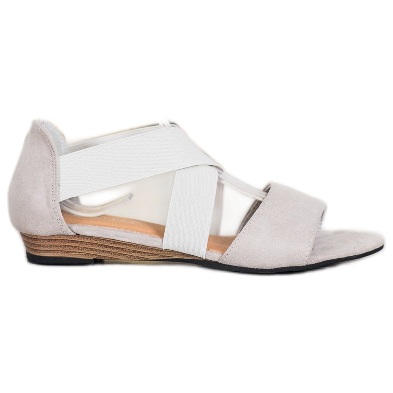 Sandalias sin cordones VINCEZA gris