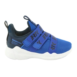 Bartek 75213 Calzado deportivo inserto de piel azul marino azul