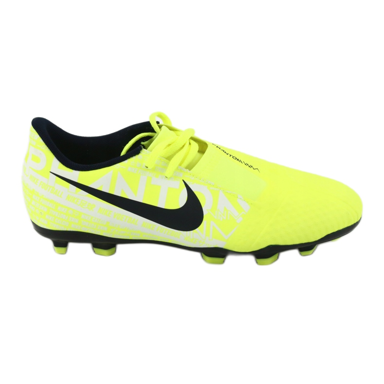 Zapatos de fútbol Nike Phantom Venom Academy Fg Jr AO0362-717 amarillo
