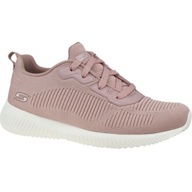 Escuadrón Skechers Bobs W 32504-BLSH rosa