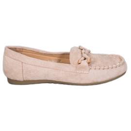 Nio Nio Mocasines de ante elegante marrón