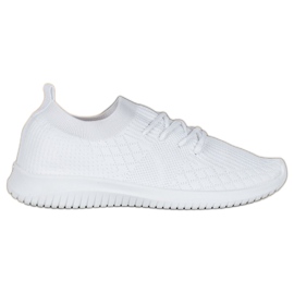 SHELOVET Calzado deportivo calado blanco