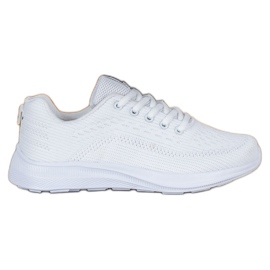 Bona Zapatos deportivos blancos cómodos