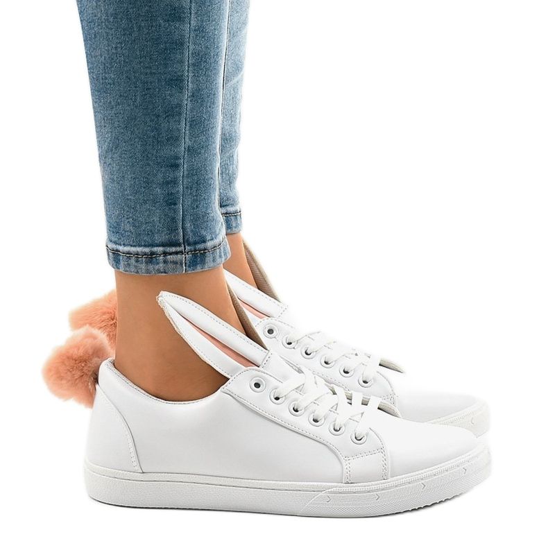 Zapatillas blancas conejitos R110 blanco