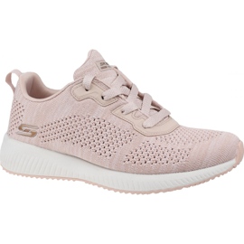 Zapatillas Skechers Bobs Squad-Mega Hot W 32523-PNK rosa