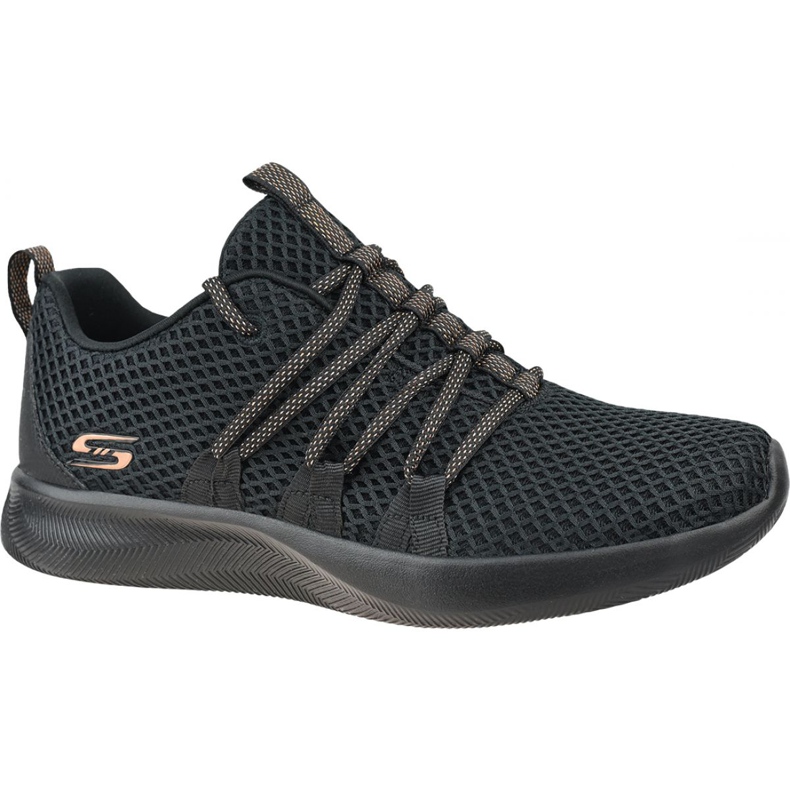 Skechers Bobs Squad-Mega Glam W 32804-BLK Zapatillas negro
