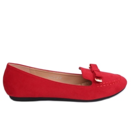 Rojo Mocasines de mujer 2S2018-27 Rojo