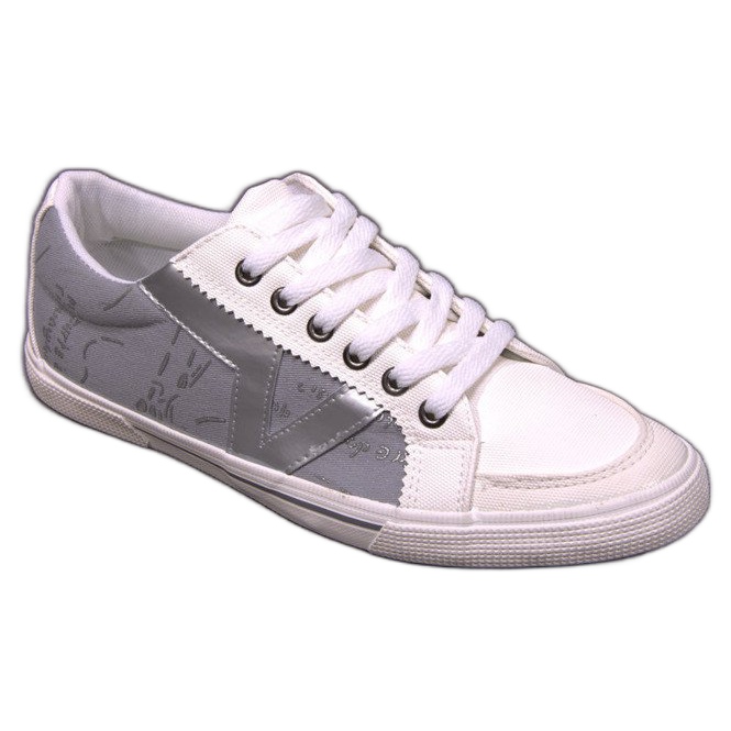 Material Zapatillas A961 Blanco gris