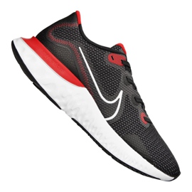 Calzado Nike Renew Run M CK6357-005 negro rojo