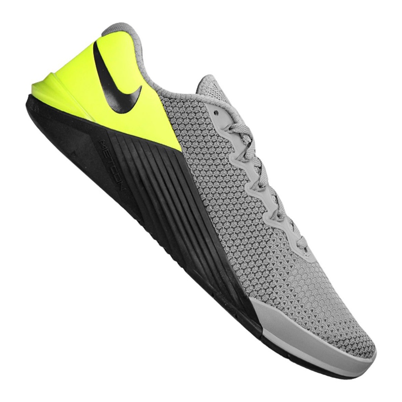 Calzado Nike Metcon 5 M AQ1189-017 negro multicolor gris amarillo Calzado Nike Metcon 5 M AQ1189-017 negro multicolor gris amarillo
