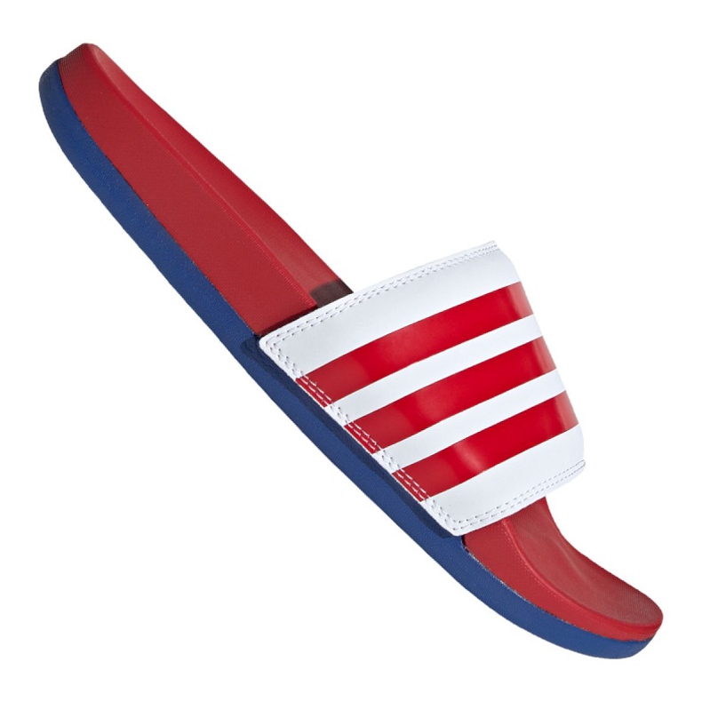 Zapatillas Adidas Adilette Comfort M EG1853 blanco rojo