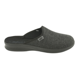 Befado zapatos de hombre pu 548M022 negro gris