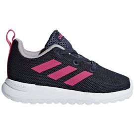 Zapatos adidas Lite Racer Cln K Jr BB7053 azul marino rosado Zapatos adidas Lite Racer Cln K Jr BB7053 azul marino rosado