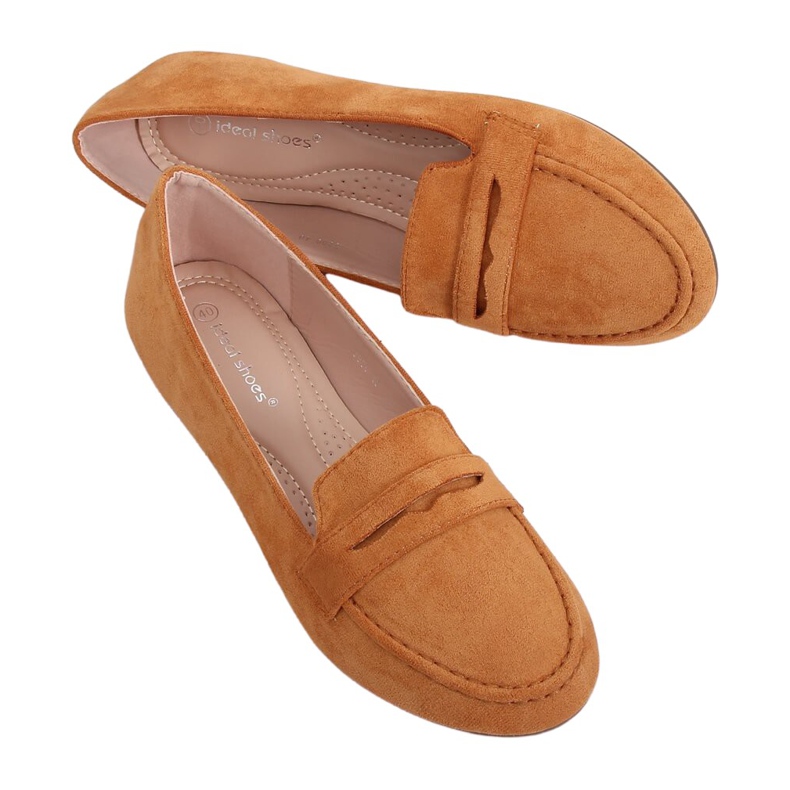 Camel 3900 Mocasines de mujer Camel marrón multicolor