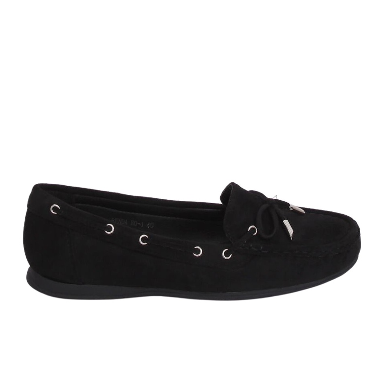 Mocasines de mujer negros RQ-1 Black