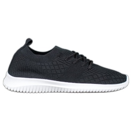 SHELOVET Calzado deportivo calado negro