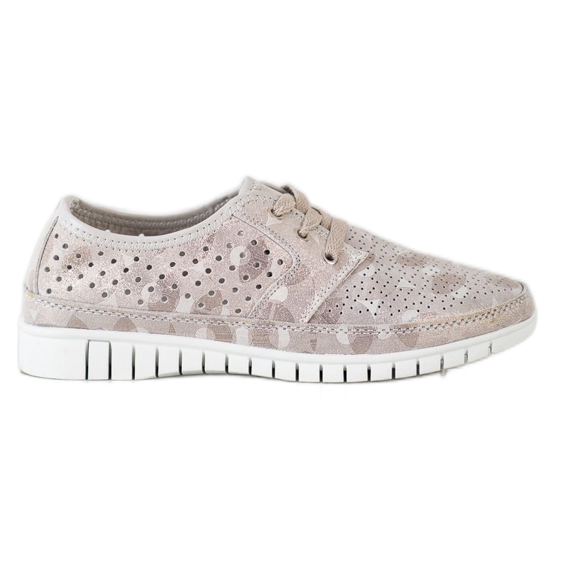 Kylie Brogues de cuero en la plataforma multicolor gris Kylie Brogues de cuero en la plataforma multicolor gris