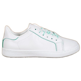 SHELOVET Calzado superdeportivo blanco verde