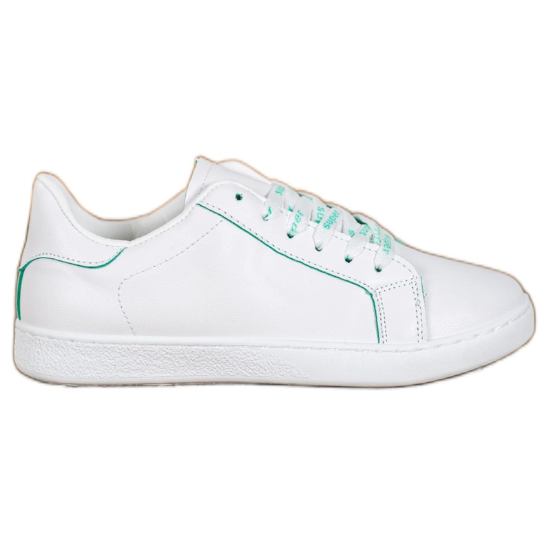 SHELOVET Calzado superdeportivo blanco verde