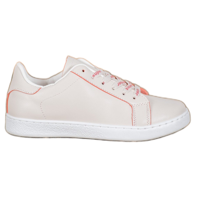 SHELOVET Calzado superdeportivo marrón naranja