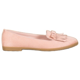 Coura Señores de gamuza clásicos rosado Coura Señores de gamuza clásicos rosado