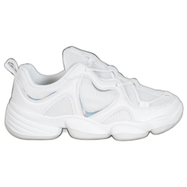 Kylie Zapatillas blancas con estilo blanco