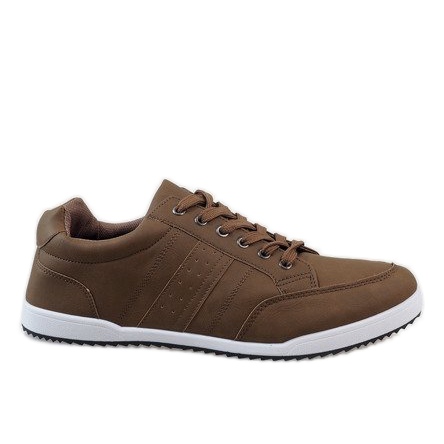Zapatillas de hombre caqui M-616