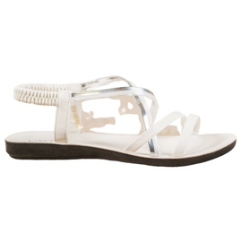 Sandalias sin cordones VINCEZA blanco