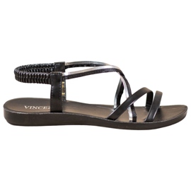 Sandalias sin cordones VINCEZA negro