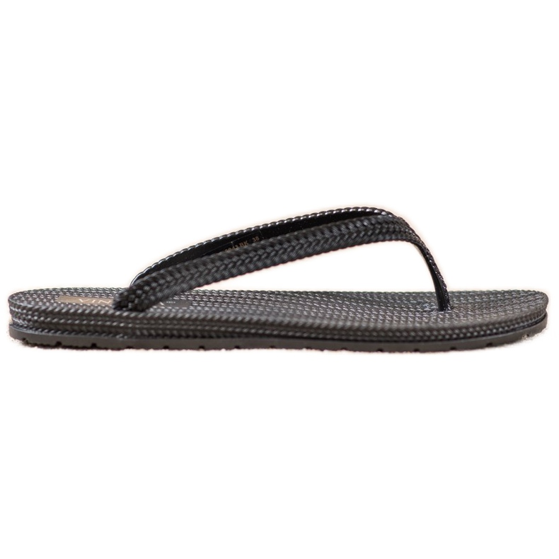 Chanclas VINCEZA trenzadas negro