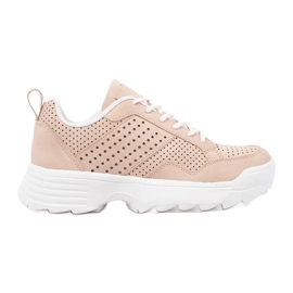 Kylie Zapatillas deportivas ligeras caladas rosa