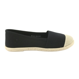 Wishot 32-130 alpargatas bailarinas negro