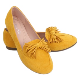 Mocasines mujer miel 99-72A Amarillo