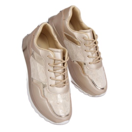 Zapatillas deportivas doradas para mujer 2019-447 Doradas dorado Zapatillas deportivas doradas para mujer 2019-447 Doradas dorado